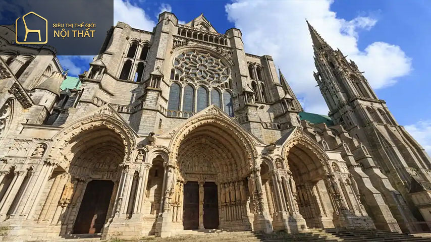 Phong cách Gothic theo thời gian trở nên phổ biến Phong cách Gothic theo thời gian trở nên phổ biến