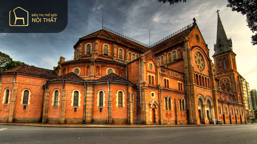 Kiến trúc Gothic điển hình tại Việt Nam Kiến trúc Gothic điển hình tại Việt Nam