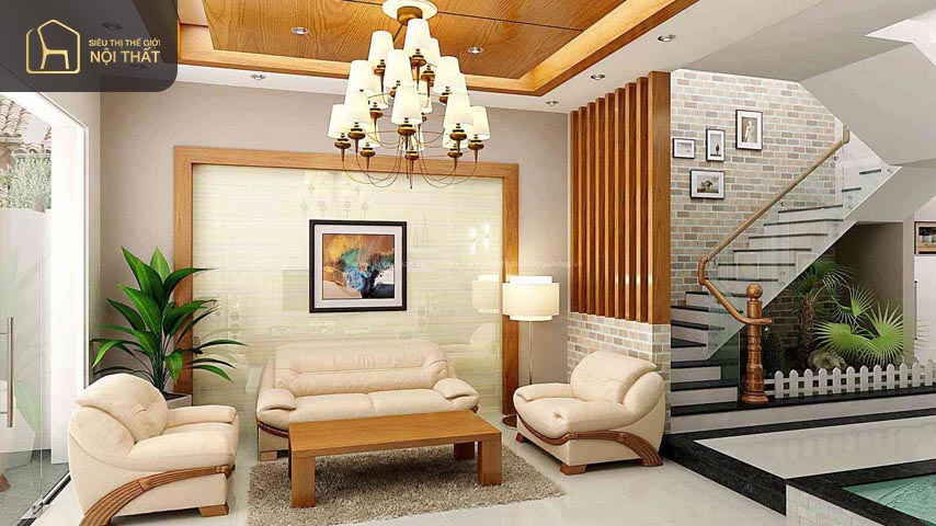 Chọn đèn phòng khách đẹp có kích thước và mục đích sử dụng phù hợp đảm bảo ánh sáng cho các sinh hoạt hằng ngày trong gia đình cũng như giúp tăng tính thẩm mỹ cho căn phòng