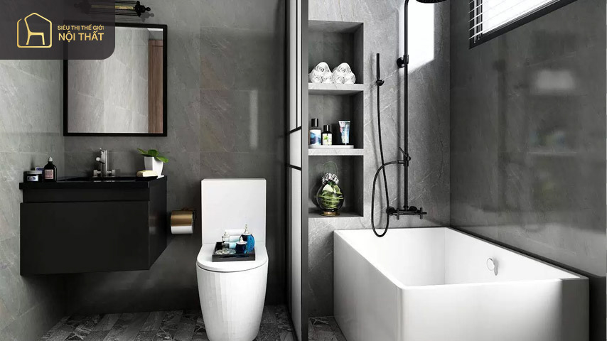 Trang trí nhà vệ sinh bằng một vài vật dụng nhỏ Trang trí nhà vệ sinh bằng một vài vật dụng nhỏ