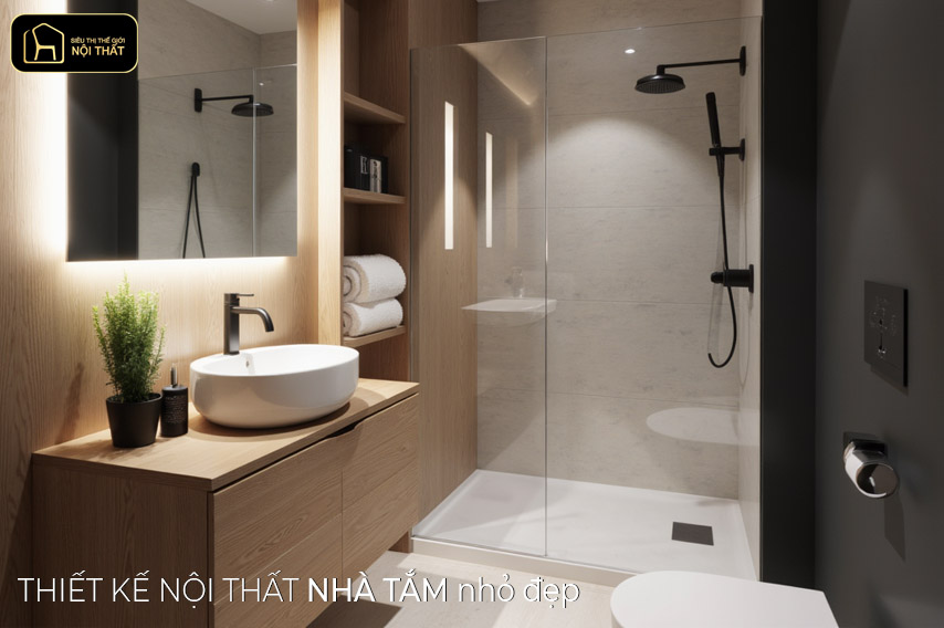 Nhà tắm nhỏ đẹp