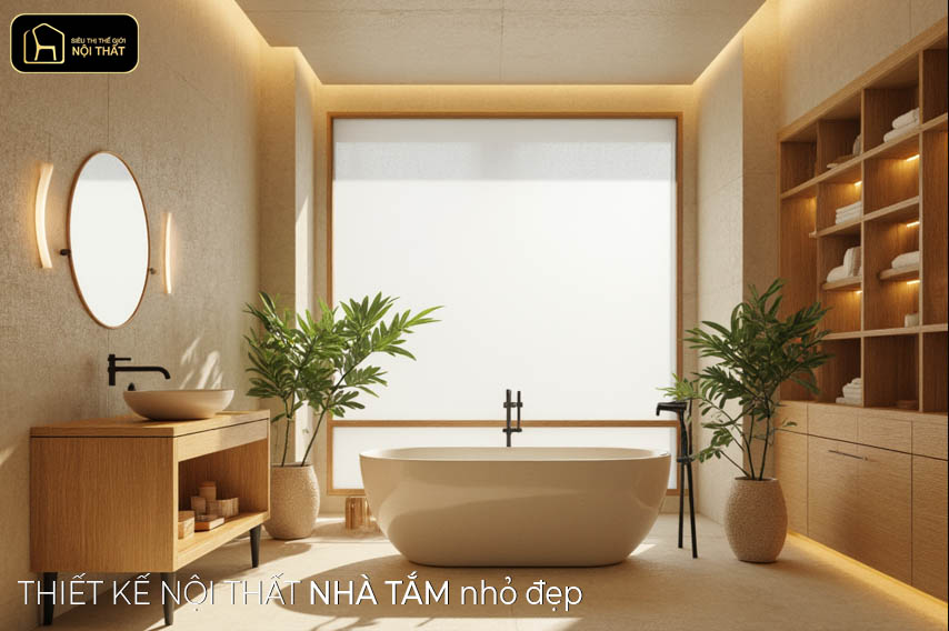 Nhà tắm nhỏ đẹp