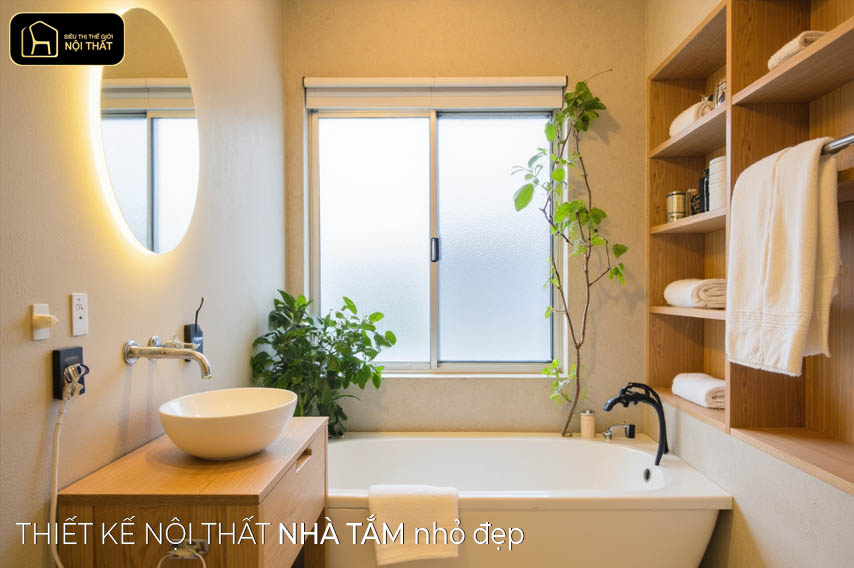Nhà tắm nhỏ đẹp