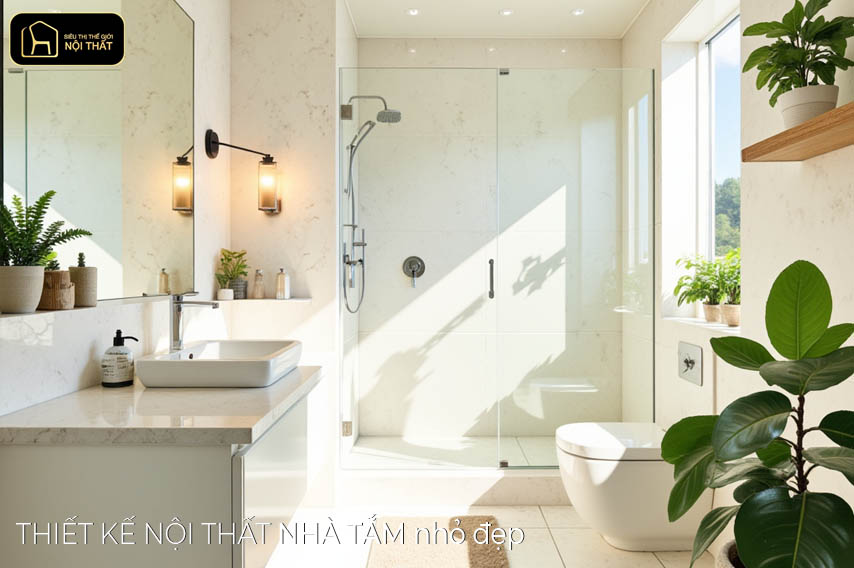 Nhà tắm nhỏ đẹp