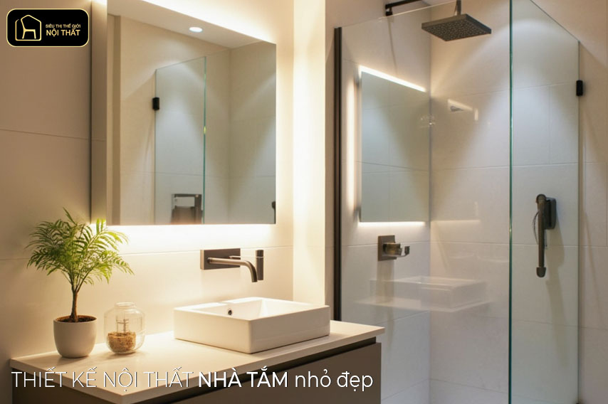 Nhà tắm nhỏ đẹp