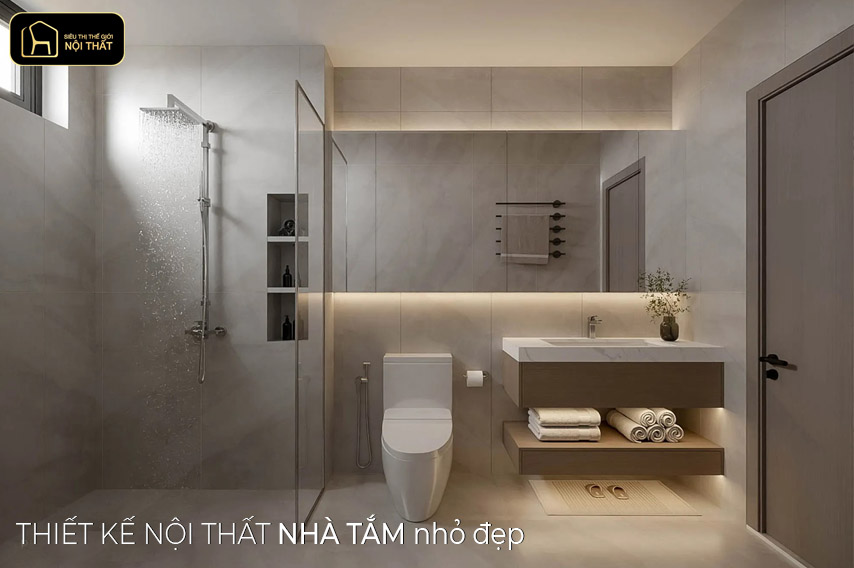 Nhà tắm nhỏ đẹp