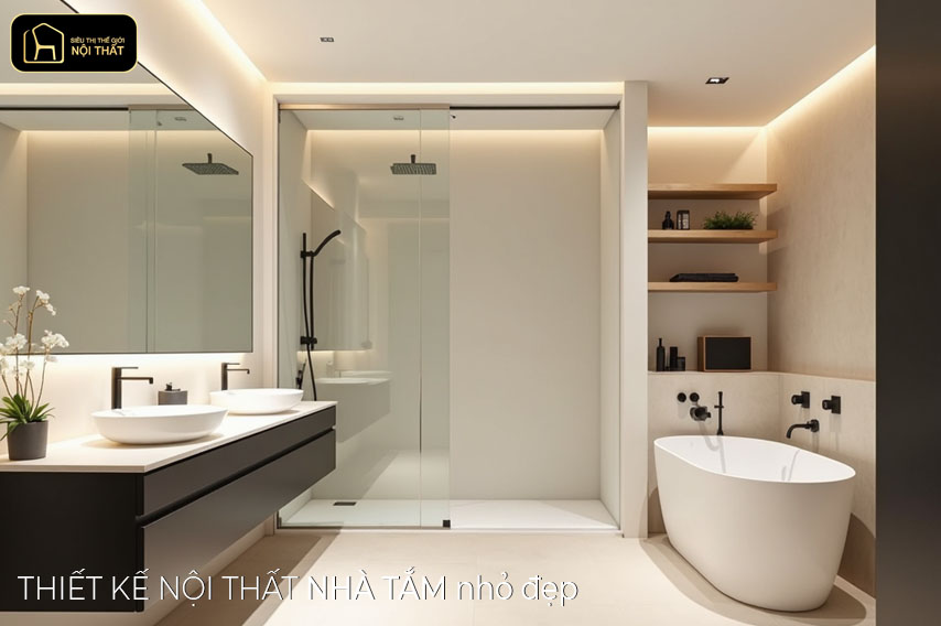 Nhà tắm nhỏ đẹp
