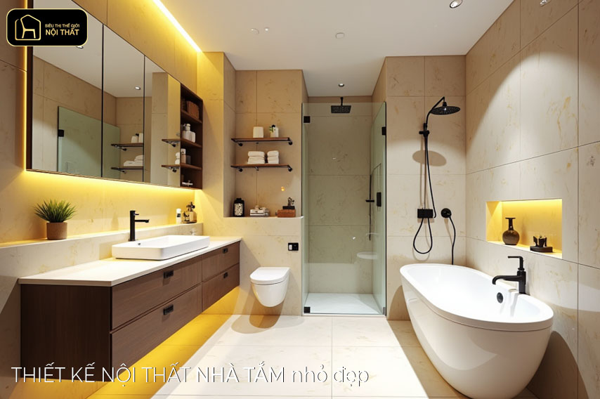 Nhà tắm nhỏ đẹp