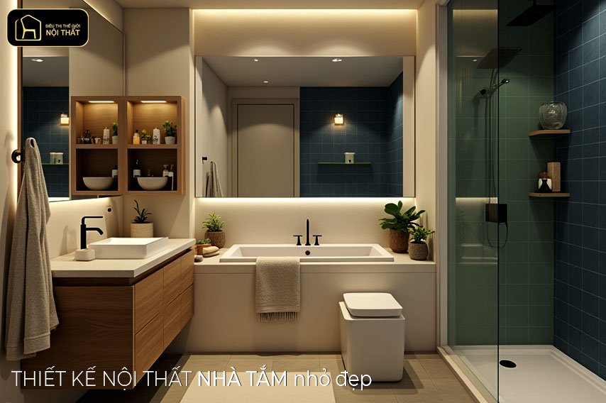 Nhà tắm nhỏ đẹp