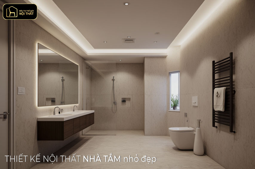 Nhà tắm nhỏ đẹp