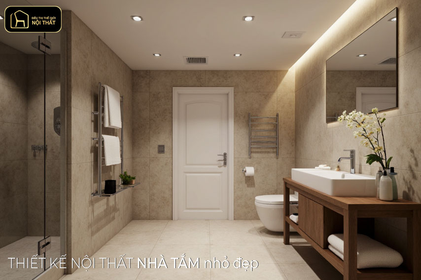 Nhà tắm nhỏ đẹp