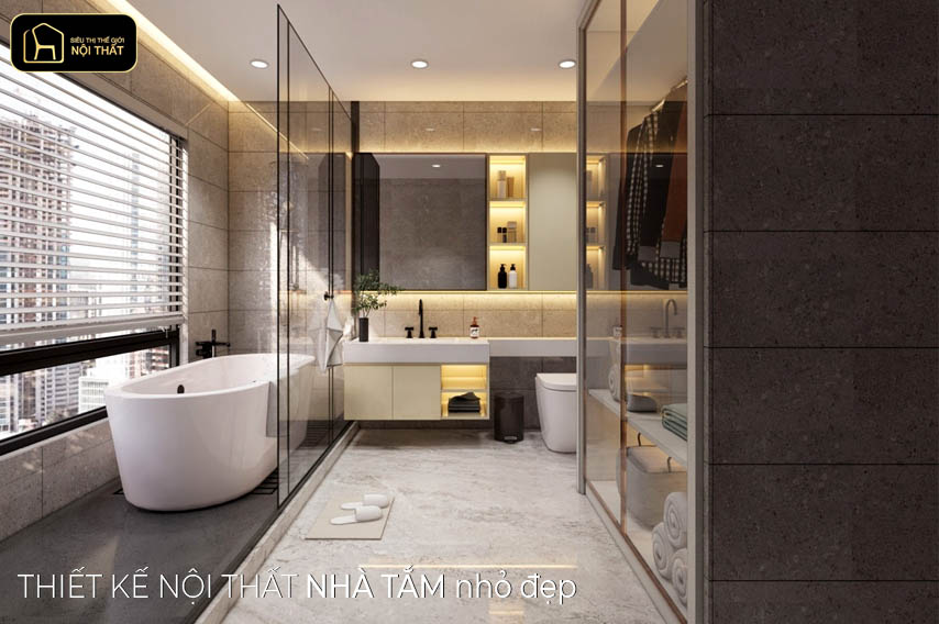 Nhà tắm nhỏ đẹp