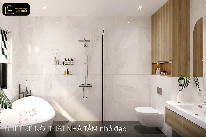 Nhà tắm nhỏ đẹp