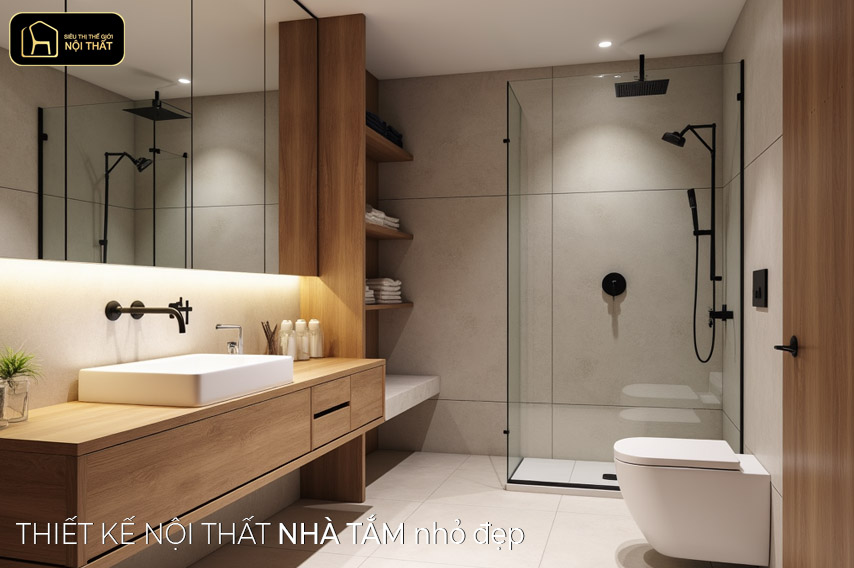 Nhà tắm nhỏ đẹp