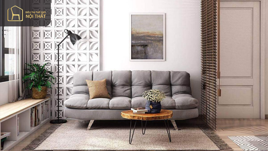 Mẫu thiết kế phòng khách phong cách Bắc Âu