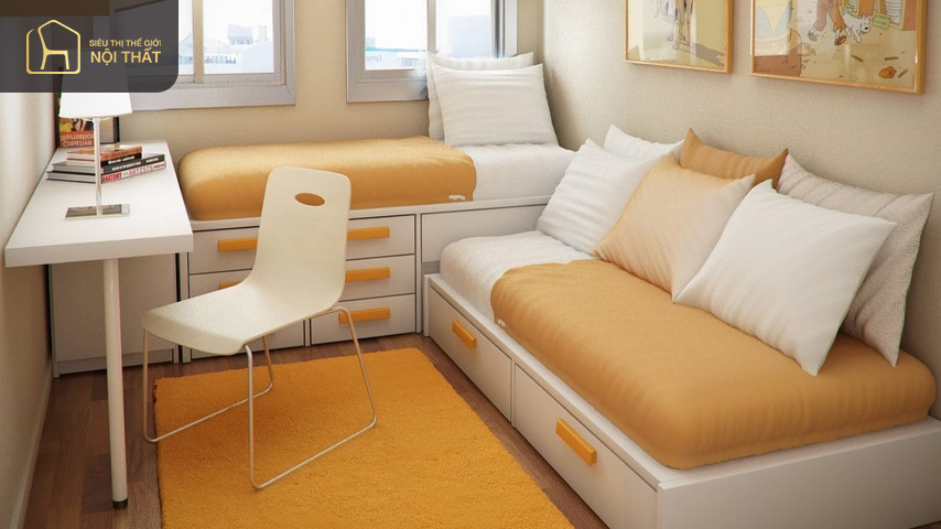 Cách trang trí phòng ngủ nhỏ 10m2 Cách trang trí phòng ngủ nhỏ 10m2