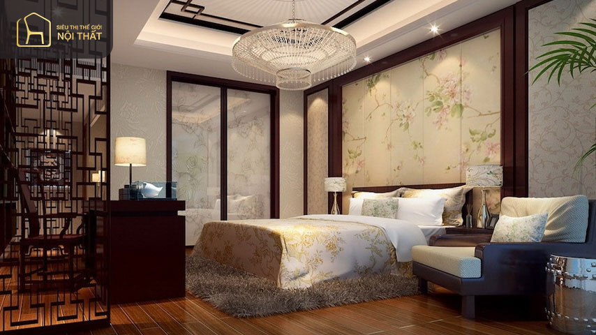 Trang trí phòng ngủ theo phong cách Trung hoa Trang trí phòng ngủ theo phong cách Trung hoa là cách trang trí phòng ngủ nhỏ đơn giản mà đẹp