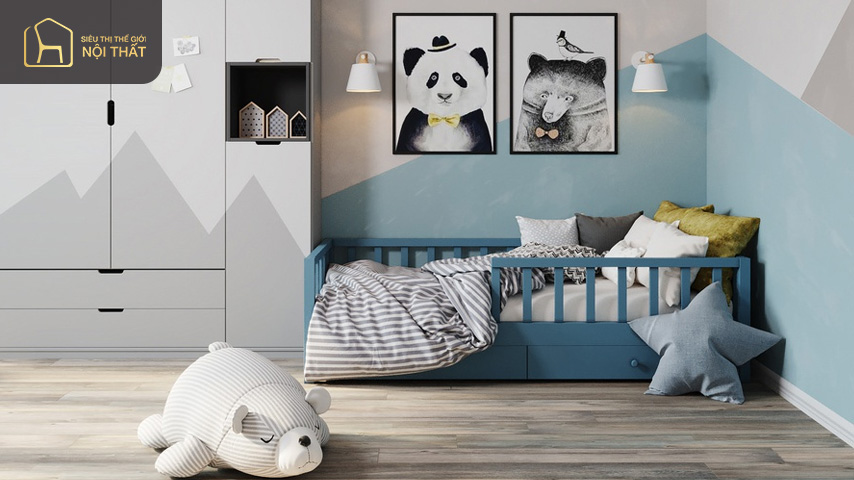 Trang trí phòng ngủ nhỏ cho bé trai ưu tiên lựa chọn nội thất đa chức năng Trang trí phòng ngủ nhỏ cho bé trai ưu tiên lựa chọn nội thất đa chức năng và loại bỏ các vật dụng không cần thiết