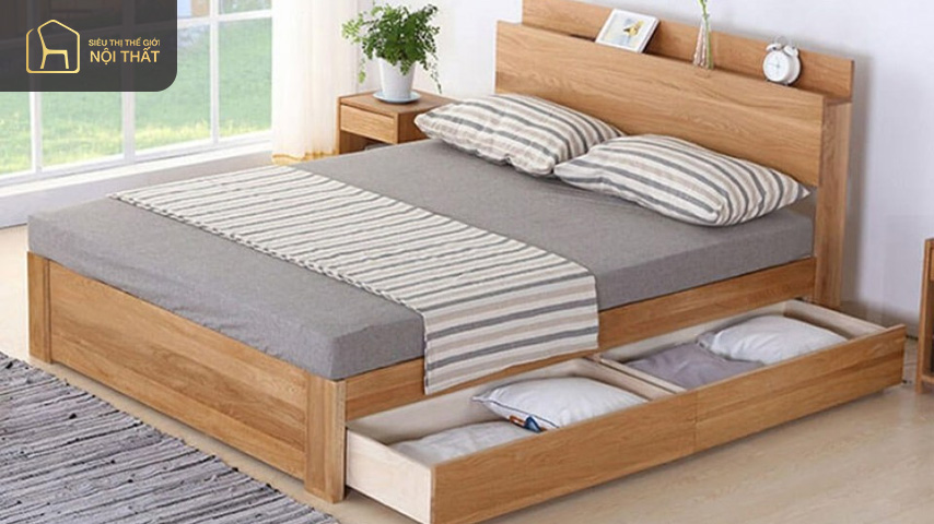 Cách trang trí phòng ngủ nhỏ đơn giản mà đẹp là lựa chọn giường hộp Cách trang trí phòng ngủ nhỏ đơn giản mà đẹp là lựa chọn giường hộp vừa giúp chứa được nhiều vật dụng vừa có giá cả hợp lý