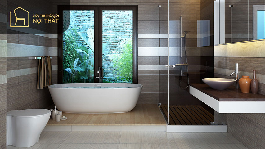 Mẫu thiết kế phòng vệ sinh 40m2 Mẫu thiết kế phòng vệ sinh 40m2