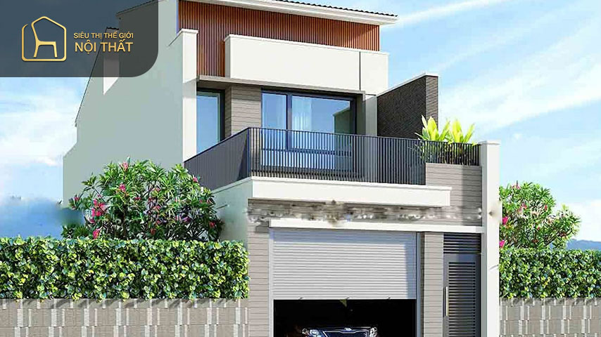 Mẫu thiết kế nhà 2 tầng 40m2 3 phòng ngủ Mẫu thiết kế nhà 2 tầng 40m2 3 phòng ngủ
