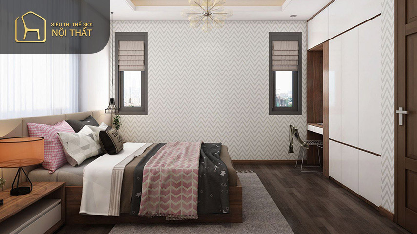 Mẫu thiết kế nhà ống 2 phòng ngủ