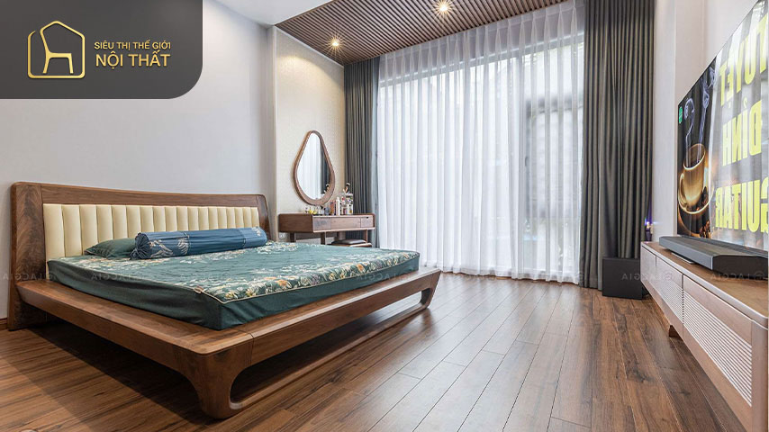 Mẫu thiết kế nhà 50m2 2 phòng ngủ hiện đại
