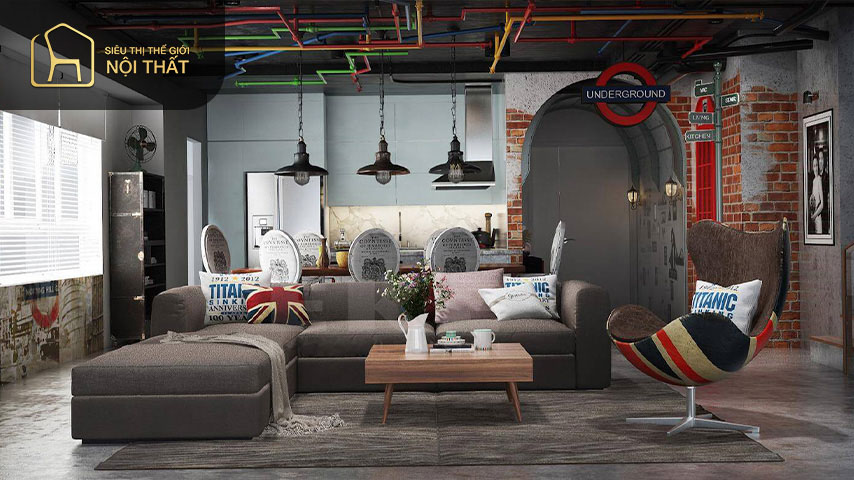 Căn hộ 10m2 thiết kế theo phong cách Retro Căn hộ 10m2 thiết kế theo phong cách Retro đem đến bình yên xưa cũ nhưng không kém phần sang trọng