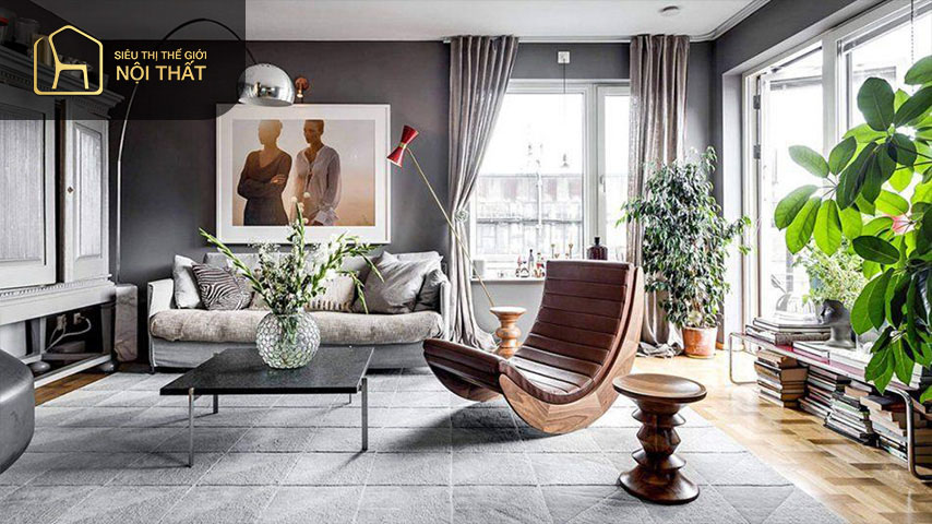 Căn hộ 100m2 sang trọng với thiết kế thông minh phong cách Bắc Âu Căn hộ 100m2 sang trọng với thiết kế thông minh phong cách Bắc Âu đem đến sự đơn giản nhưng không kém phần tinh tế và tiện nghi