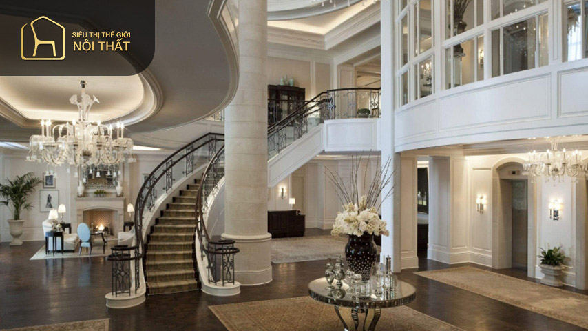 Thiết kế nội thất chung cư 100m2 phong cách cổ điển Thiết kế nội thất chung cư 100m2 phong cách cổ điển đem đến sự xa hoa sang trọng bậc nhất cho ngôi nhà