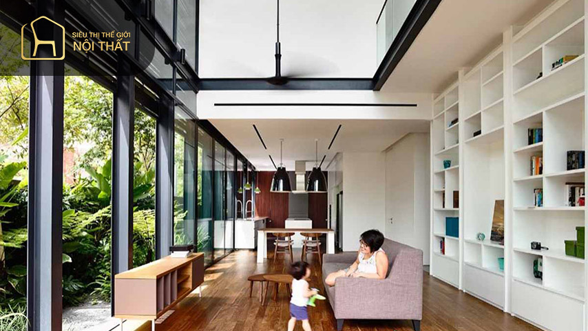 Tiếp xúc với thiên nhiên là xu hướng nổi bật trong các biệt thự thông tần Tiếp xúc với thiên nhiên là xu hướng nổi bật trong các biệt thự thông tần