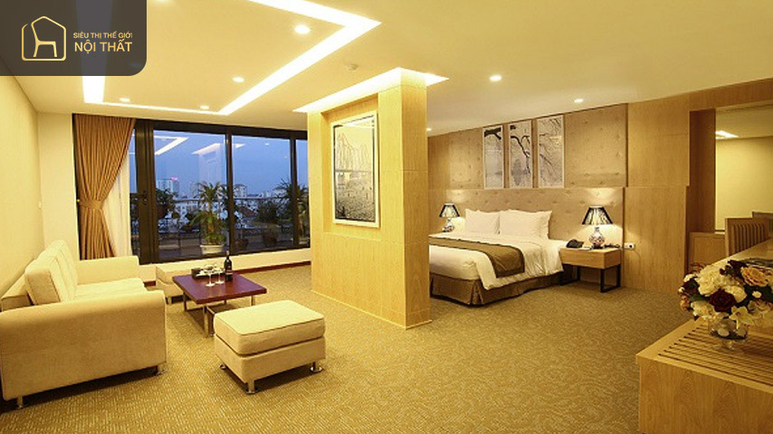 Mini Suite/Junior Suite là loại phòng đơn có giường và cả khu vực tiếp khách