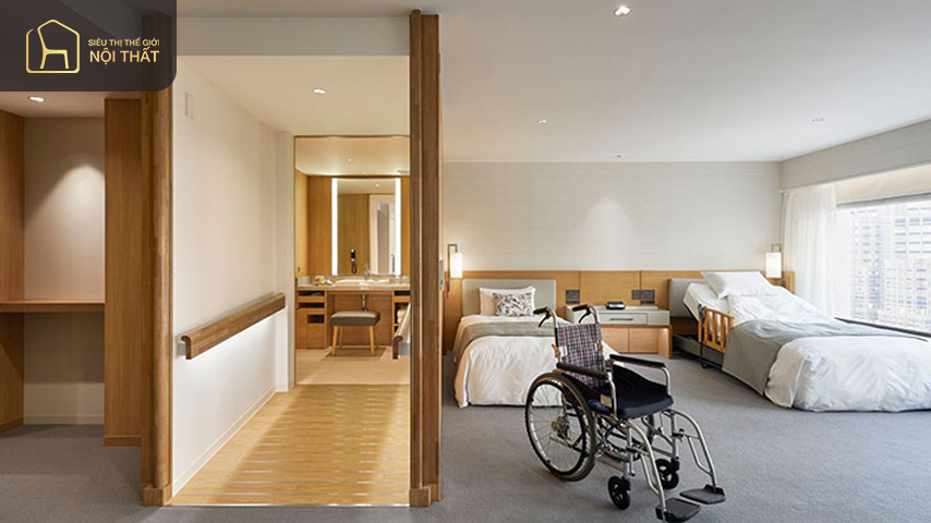 Accessible Room/Disabled Room là phòng dành cho người khuyết tật