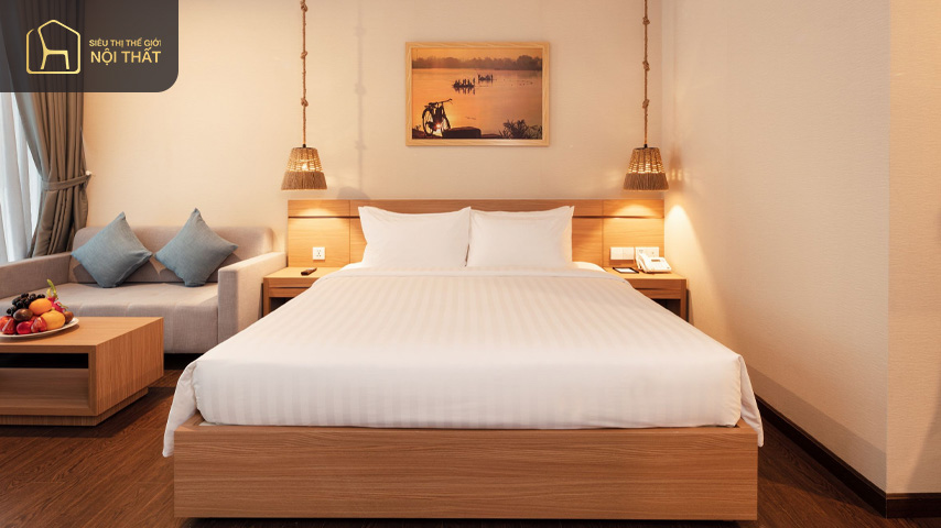 Phòng superior có trang thiết bị chất lượng tốt