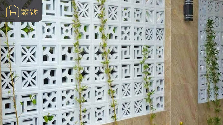 Gạch bông gió có những có vẻ đẹp đơn giản nhưng tinh tế Gạch bông gió có những có vẻ đẹp đơn giản nhưng tinh tế