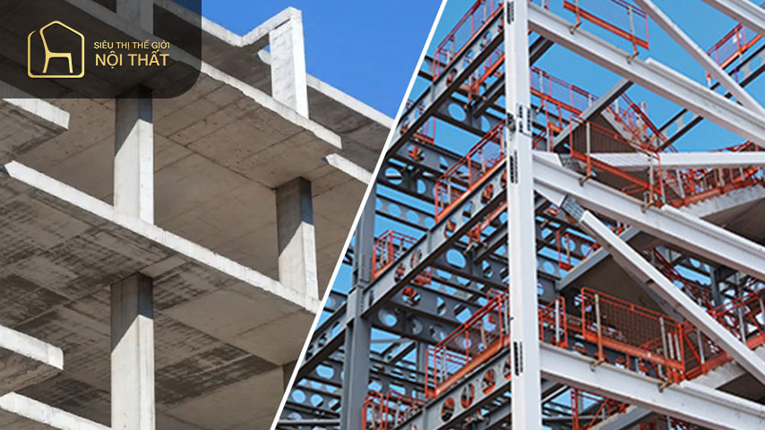 Kiểu dầm chính khi xây dựng công trình