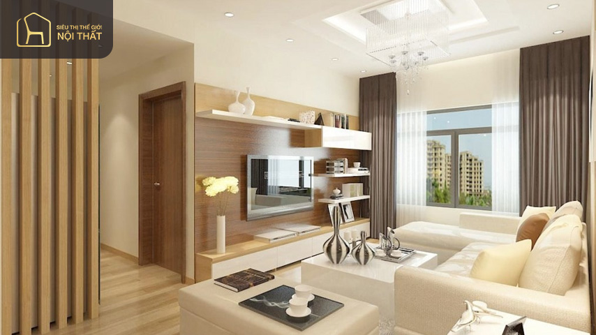 Diện tích tim tường bao gồm phần tường trong căn hộ