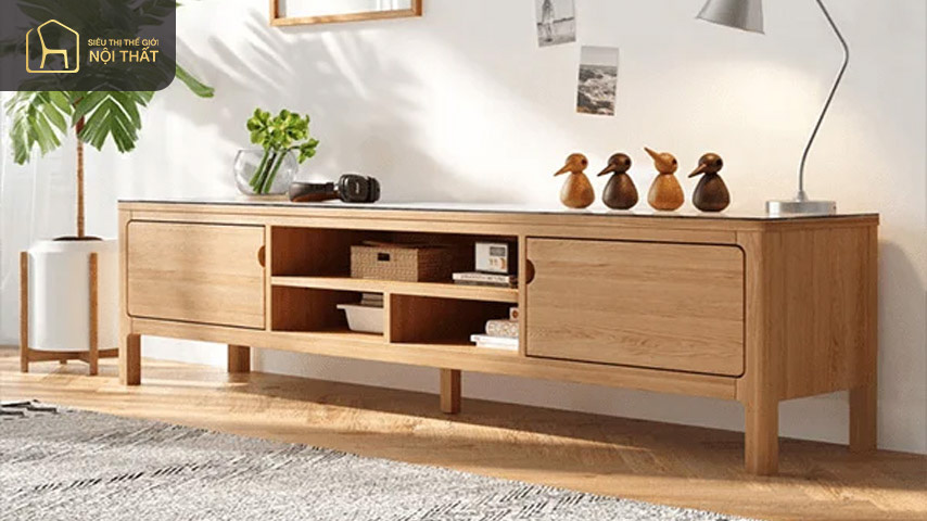 Kệ được thiết kế gọn gàng, trang nhã phù hợp với mọi không gian