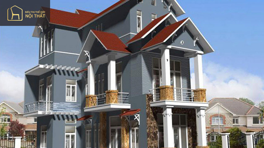 Gam màu ghi xám là màu thịnh hành được nhiều gia chủ ưa chuộng