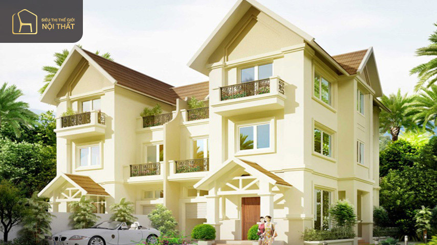 Hiện đại tươi mát hơn với màu sơn vàng kem