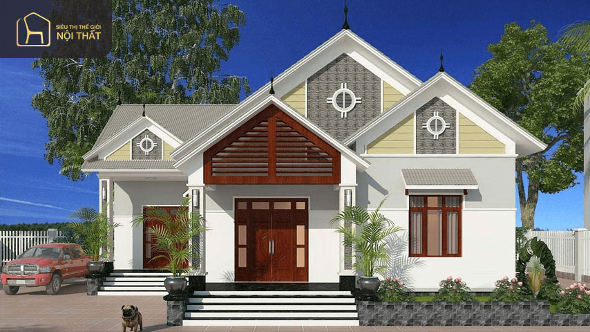 Chọn màu sơn nhà ngoài trời đẹp dựa theo mệnh phong thủy của gia chủ