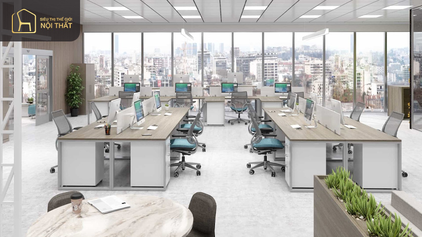 Thiết kế văn phòng 100m2 sẽ chuyên nghiệp hơn nếu tính toán hợp lý chi phí đầu tư