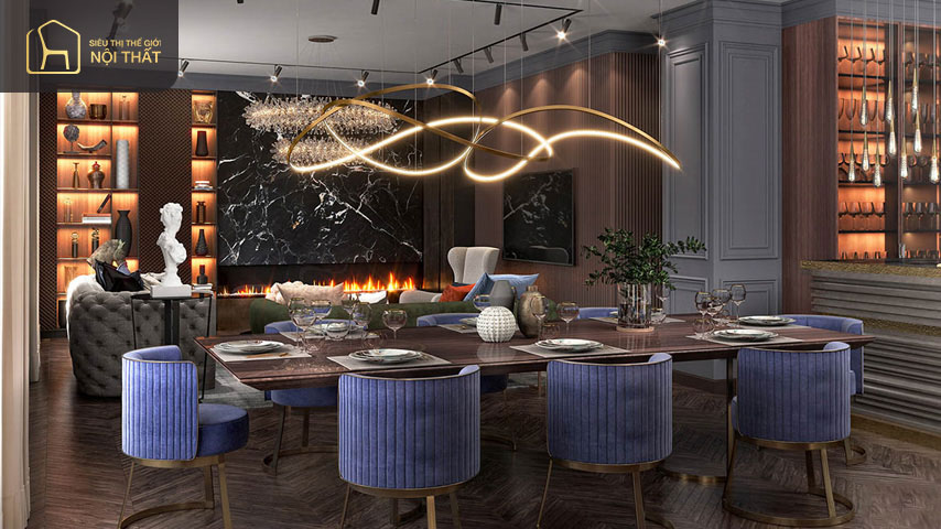 Phong cách Art Deco được coi là hình thức sơ khai của phong cách thiết kế nội thất đương đại