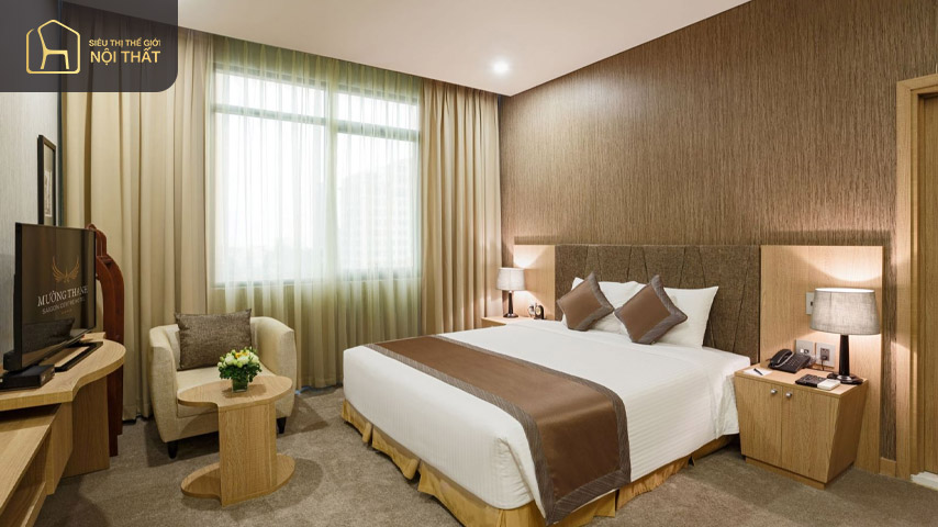 Phòng Deluxe thích hợp với kỳ du lịch của gia đình