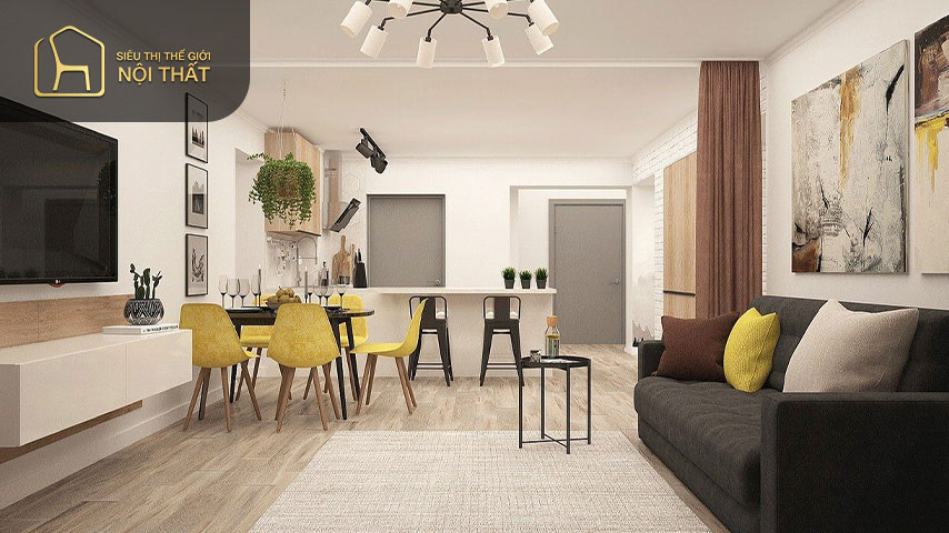 Căn hộ nhỏ đang được nhiều cặp vợ chồng trẻ quan tâm