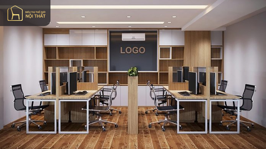 Hình 14: Văn phòng thiết kế tối giản nhưng tiện nghi đầy đủ là điều cần thiết trong phong cách hiện đại