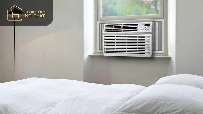 Điều hòa cần lắp lệch một bên so với giường ngủ Điều hòa cần lắp lệch một bên so với giường ngủ