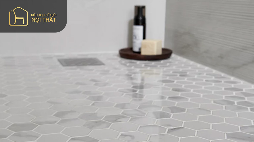 Mosaic marble – Viên gạch đem lại cảm giác gần gũi với thiên nhiên
