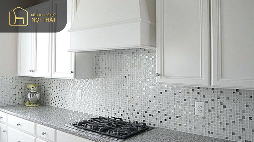 Muốn thay đổi không gian bếp bạn không nên bỏ qua gạch mosaic