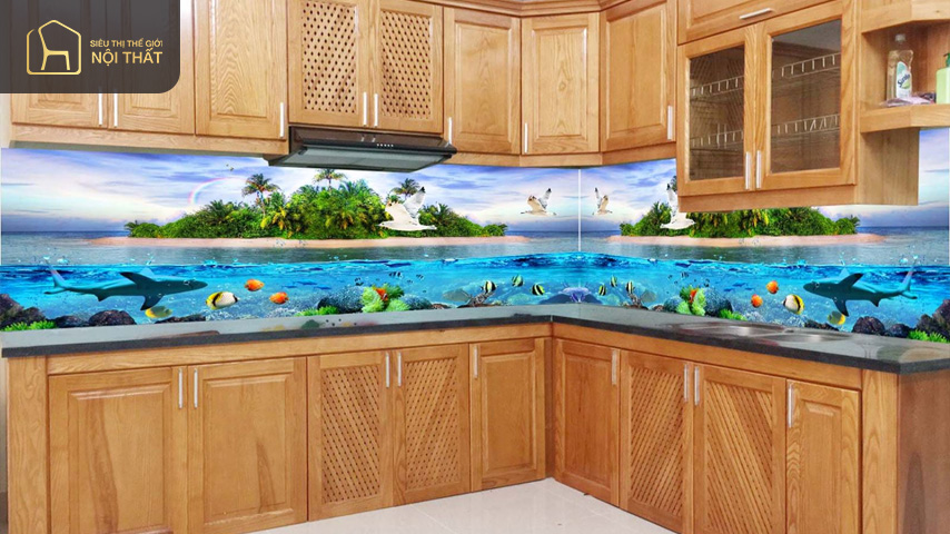 Gạch 3d chìm nổi mang những dấu ấn hiện đại